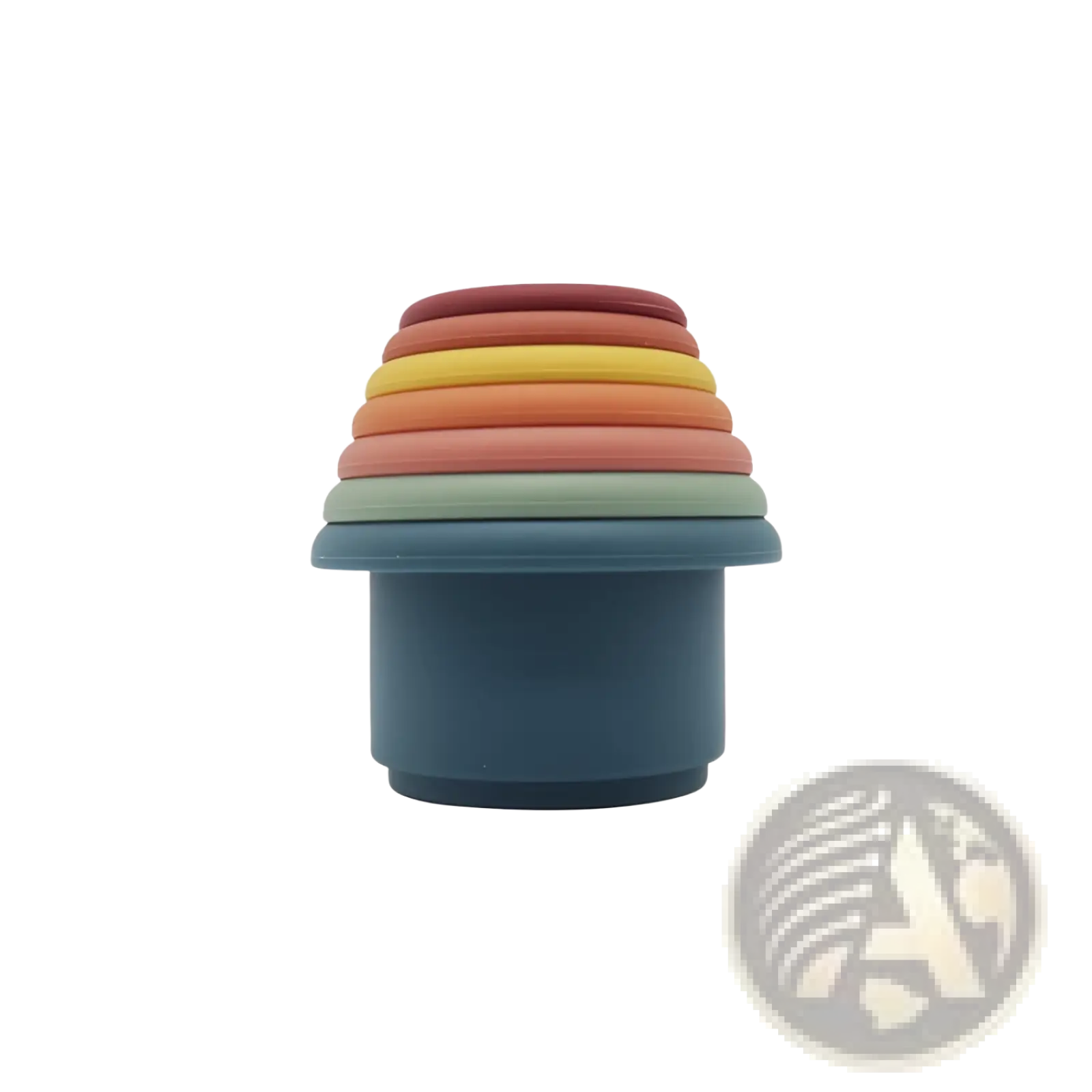 Silicone Stacking Cups Educational Nesting Baby Toy