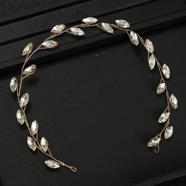 Silver Color Bridal Tiaras Headbands For Wedding Handmade Cheaper Crystal Women Hair Jewelry Girls Headpiece Gorgeous Hair Accessories For Women