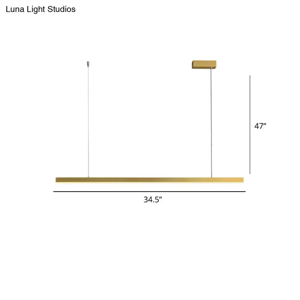 DecorBites™ Simplicity LED Metal Pendant Lighting for Dining Room