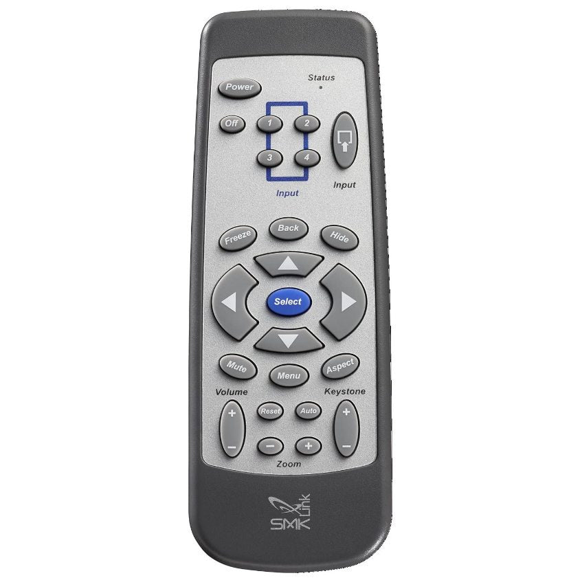 Substitute for SMK VP3720 Projector Remote Control [RR3720]