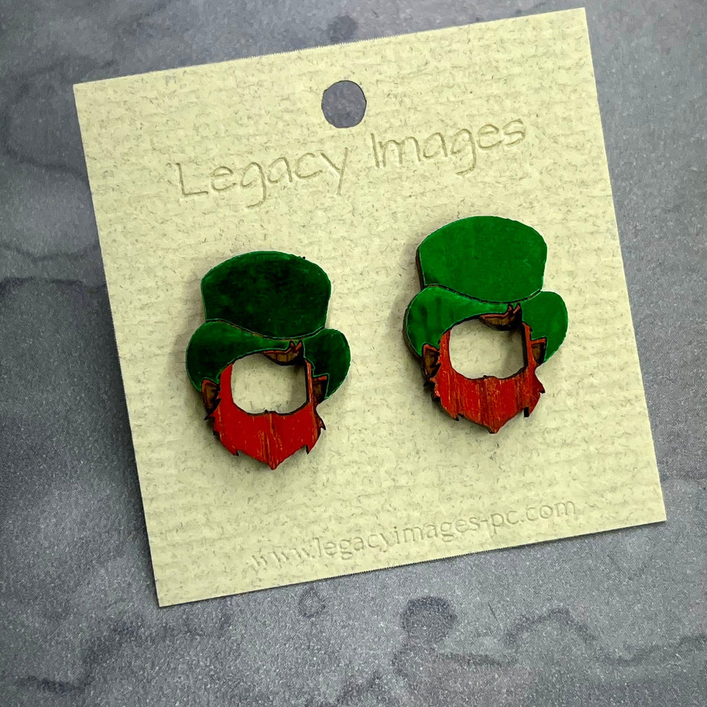 St. Patrick's Day Leprechaun Earrings