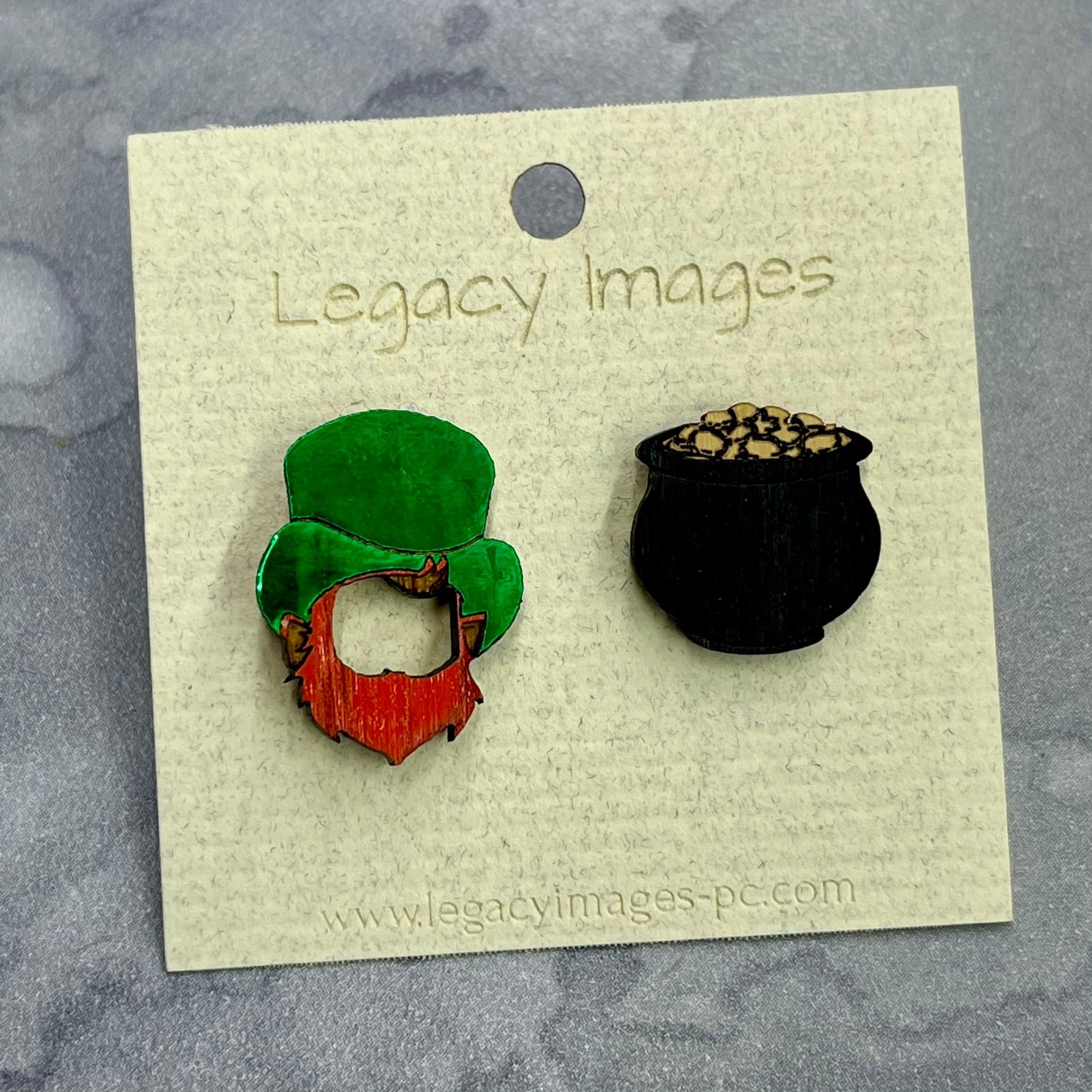 St. Patrick's Day Leprechaun Earrings