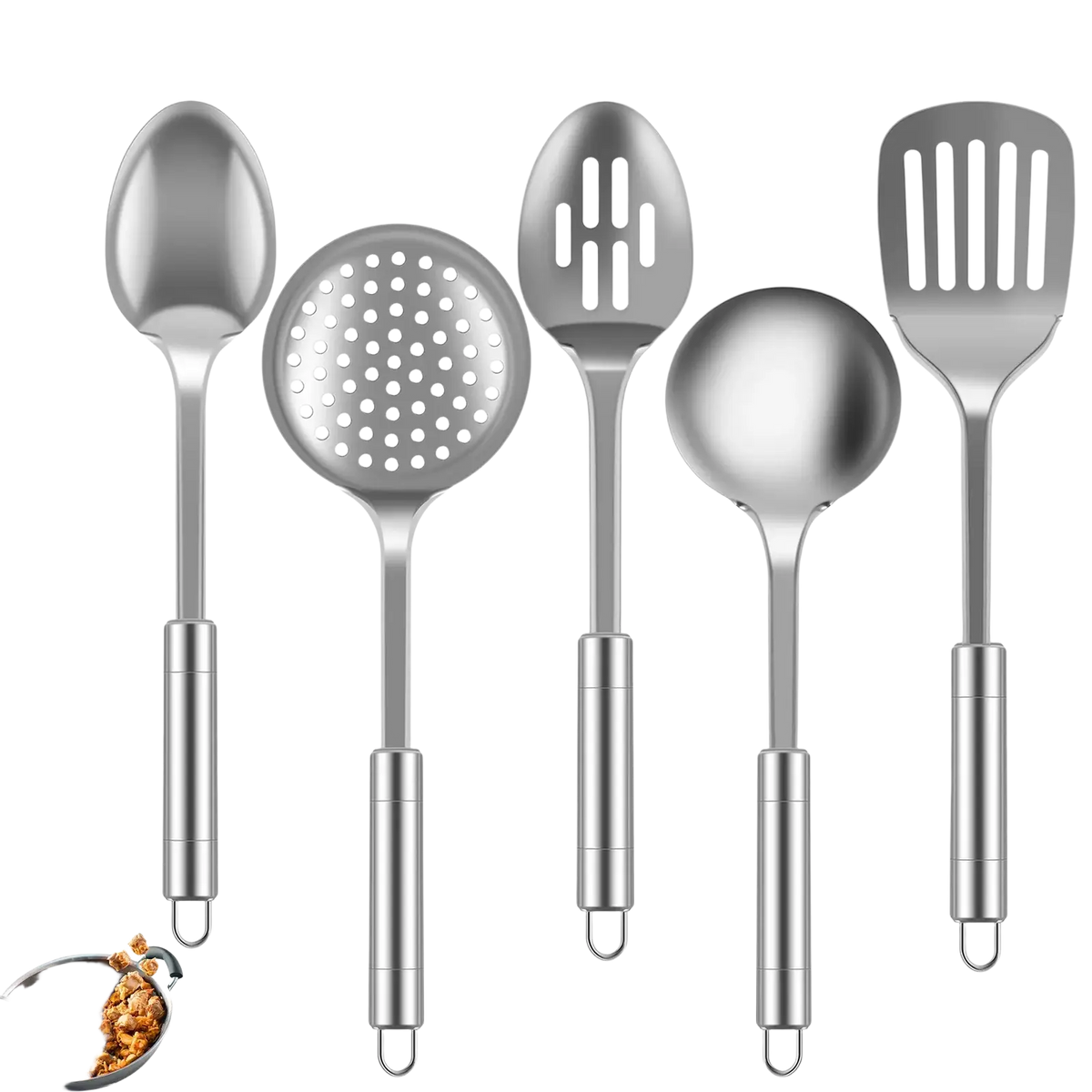 Stainless Steel Cooking Utensils Set