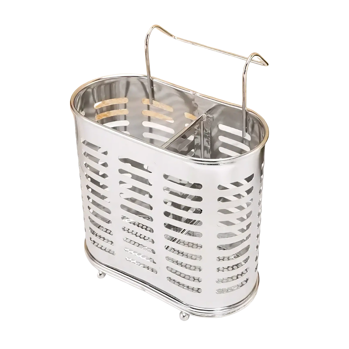 Stainless Steel Cutlery and Utensil Storage Rack