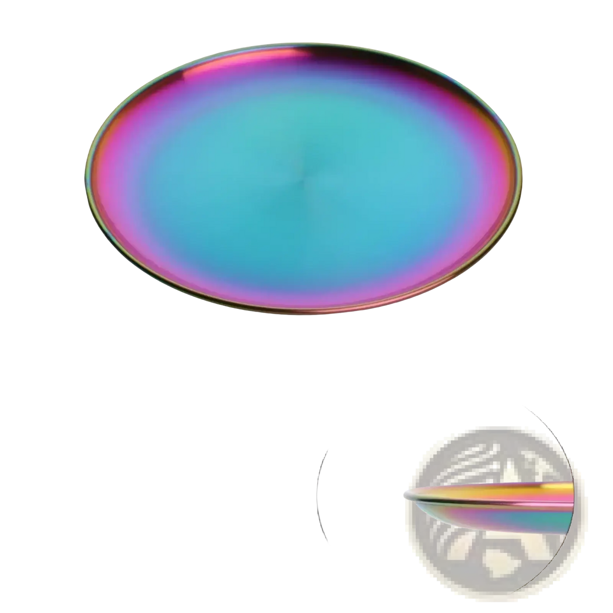 Stainless Steel Dinner Plate European Serving Dish