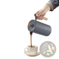 Stainless Steel French Press 34oz Double Wall Black