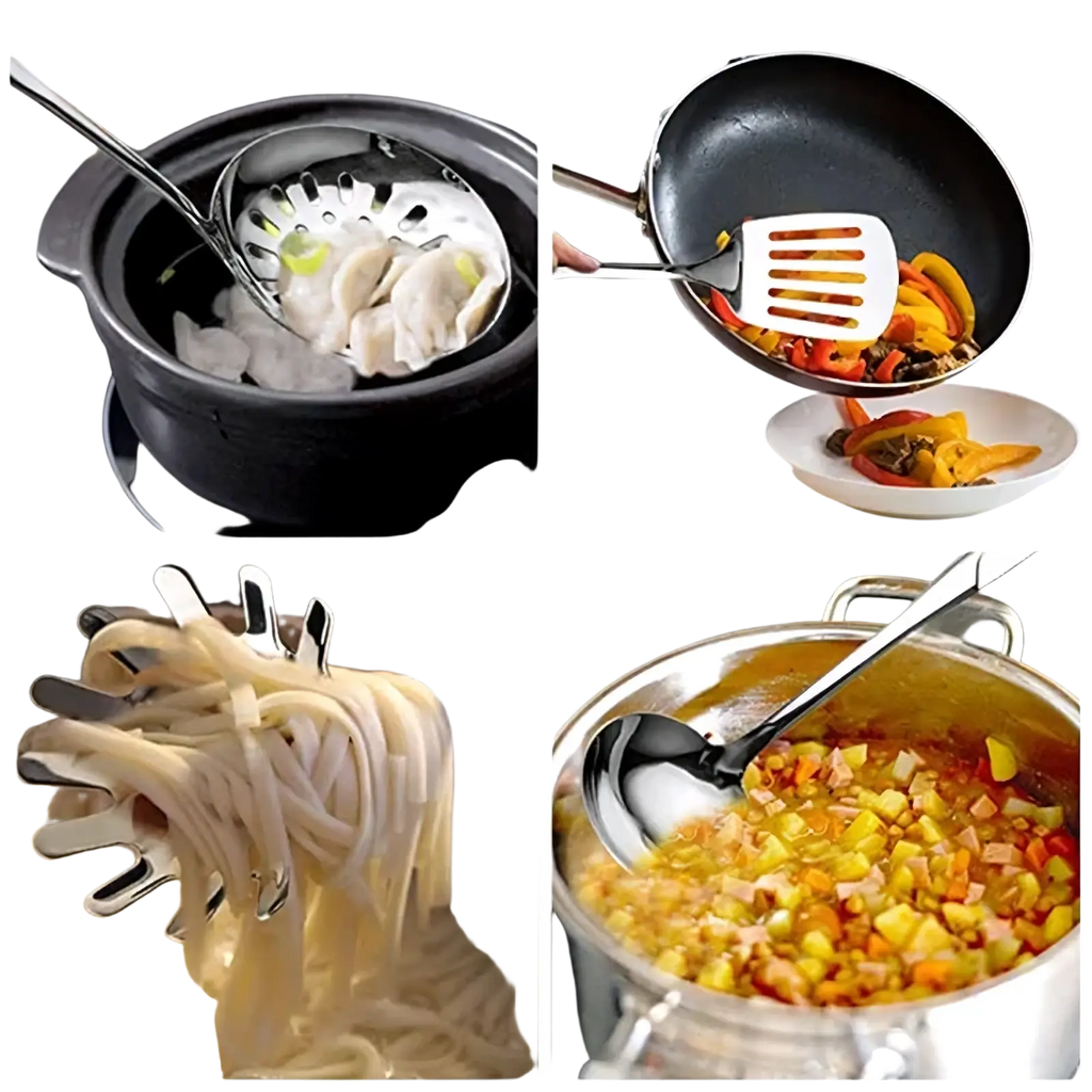 Stainless Steel Kitchen Utensil Set