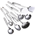 Stainless Steel Kitchen Utensil Set 9-piece Cooking Tools