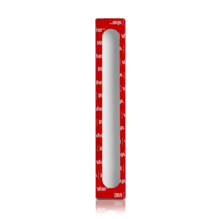 Architectural Concrete Mezuzah with Gold Engraving – Wave Series