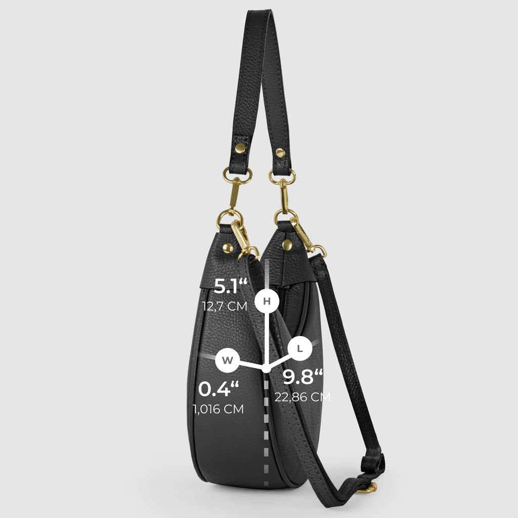 Italian Full-Grain Leather Shoulder Bag | Verona