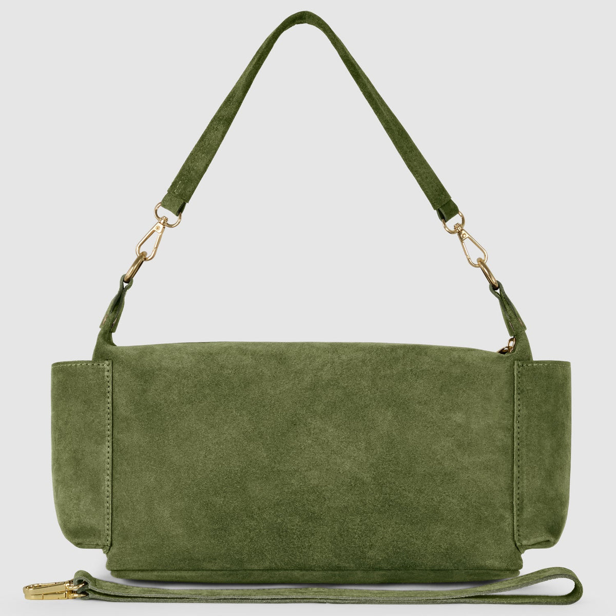 Italian Genuine Suede Shoulder Bag | Sondrio
