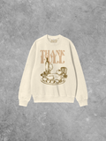 Underground Original Design: ThankFULL Boxy Cotton Sweatshirt