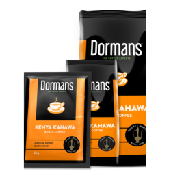 Dormans Kenya kahawa coffee retail packaging medium roast coffee 250g