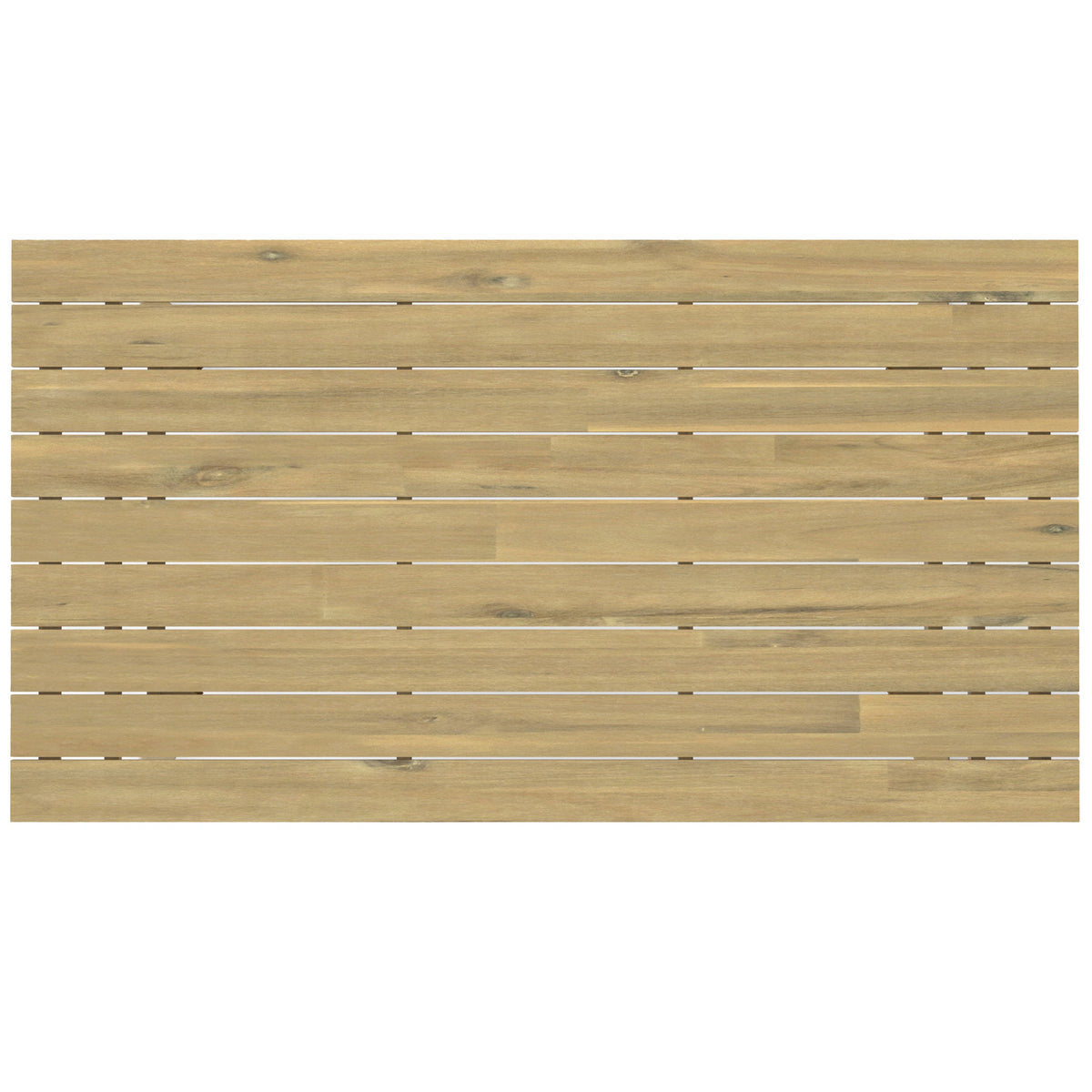 Kona Outdoor Dining Table - Light Teak