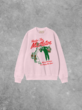 Underground Original Design: See You under the Mistletoe Boxy Cotton 90's Sweatshirt