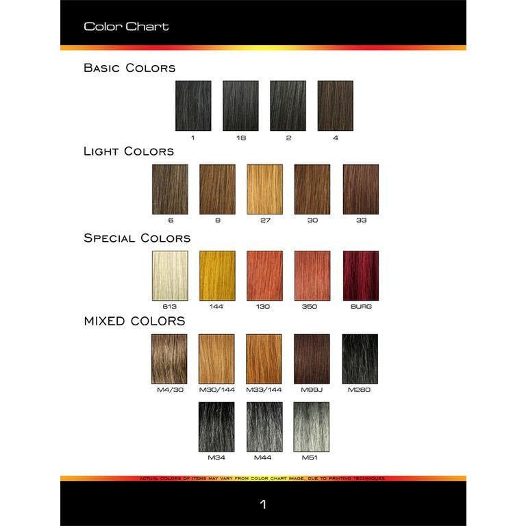 Unique Human Hair Silky Yaki Body Twist 8 Inch Hairpiece - Choose Color