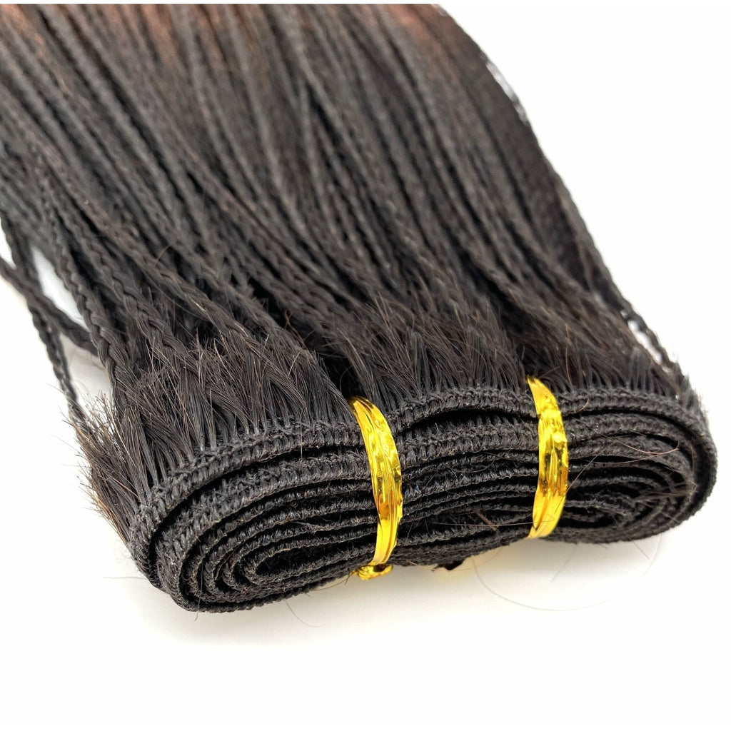 VIP Extensions Unique Micro Braid 16" 100% Human Hair Braiding - Choose Color