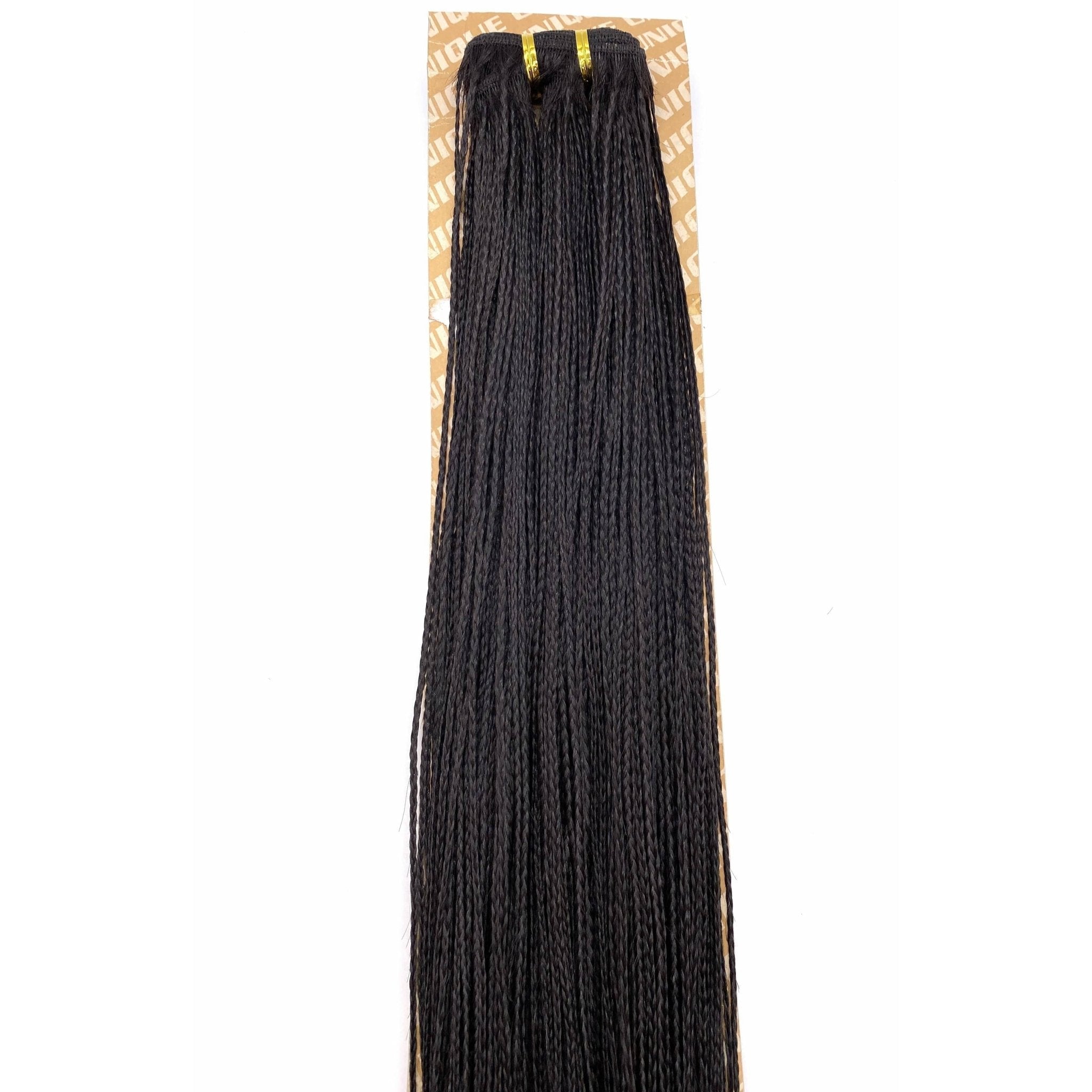 VIP Extensions Unique Micro Braid 16" 100% Human Hair Braiding - Choose Color