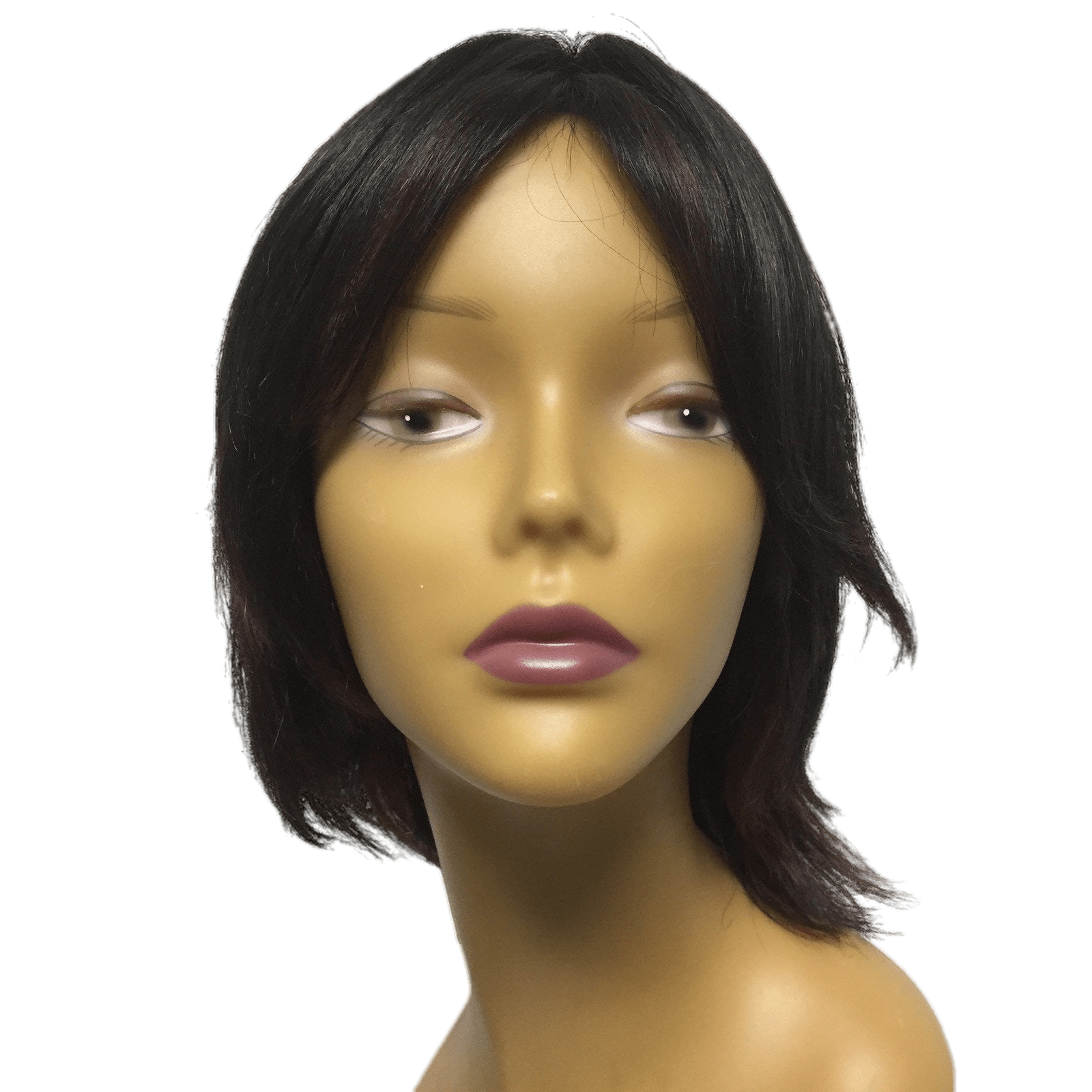 Unique 100% Human Hair Full Wig Style B1 New With Tags - Choose Color