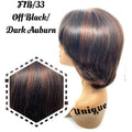 Unique 100% Human Hair Full Wig Style B1 New With Tags - Choose Color
