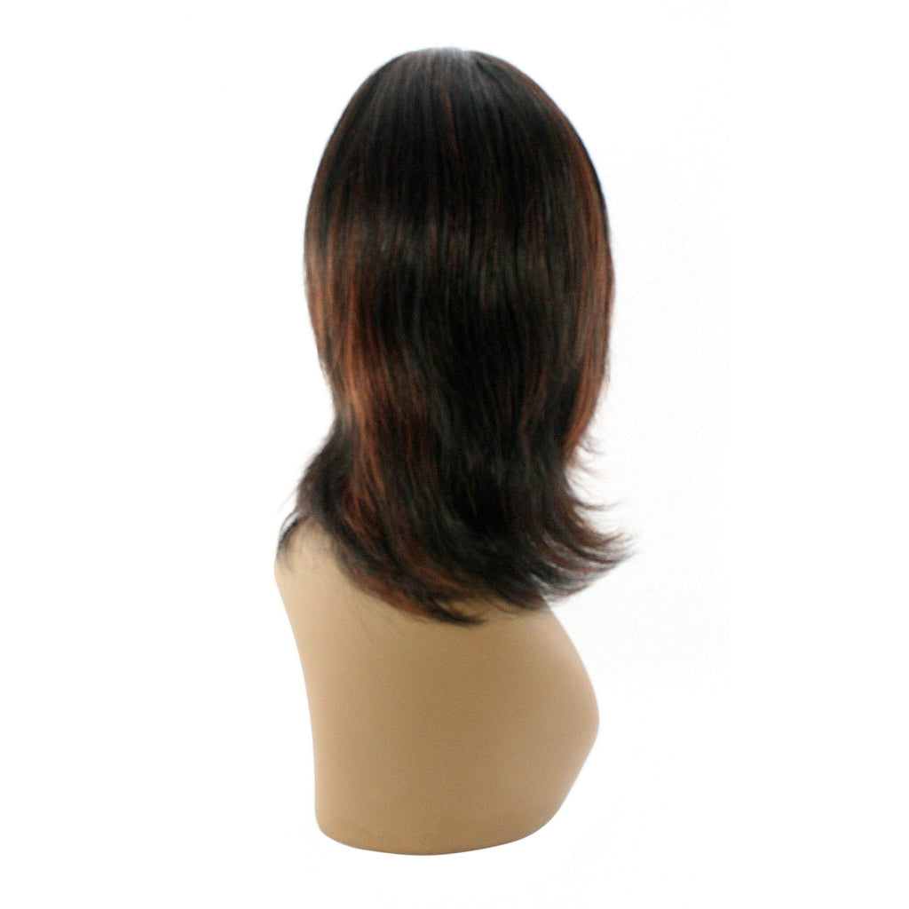 Unique 100% Human Hair Full Wig Style X New With Tags - Choose Color