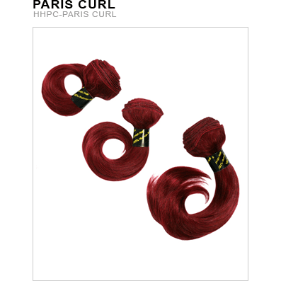 Unique Human Hair Paris Curl Hairpiece - Choose Color