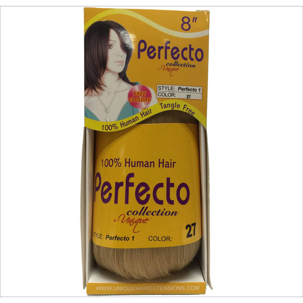Unique Perfecto 1 Bump Hair 8" 100% Human Hair - Choose Color