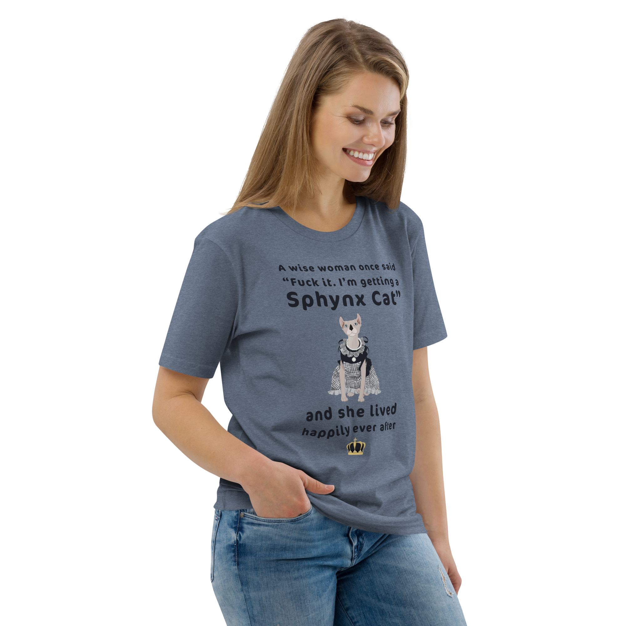 "FUCK IT - I'M GETTING A SPHYNX CAT" ECO TEE