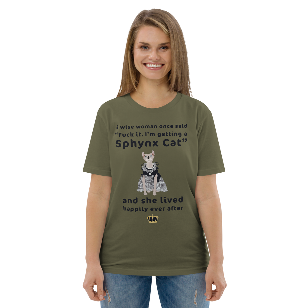 "FUCK IT - I'M GETTING A SPHYNX CAT" ECO TEE