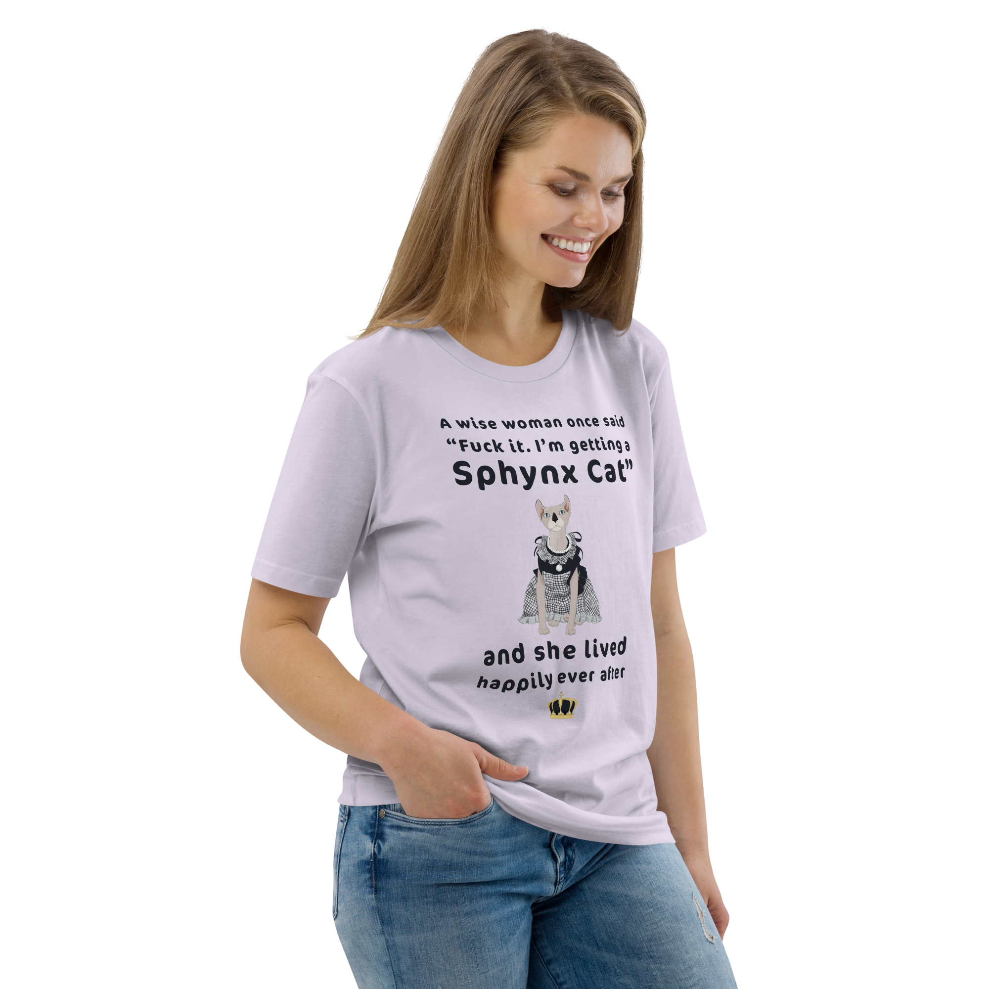 "FUCK IT - I'M GETTING A SPHYNX CAT" ECO TEE