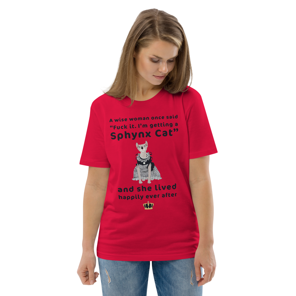 "FUCK IT - I'M GETTING A SPHYNX CAT" ECO TEE