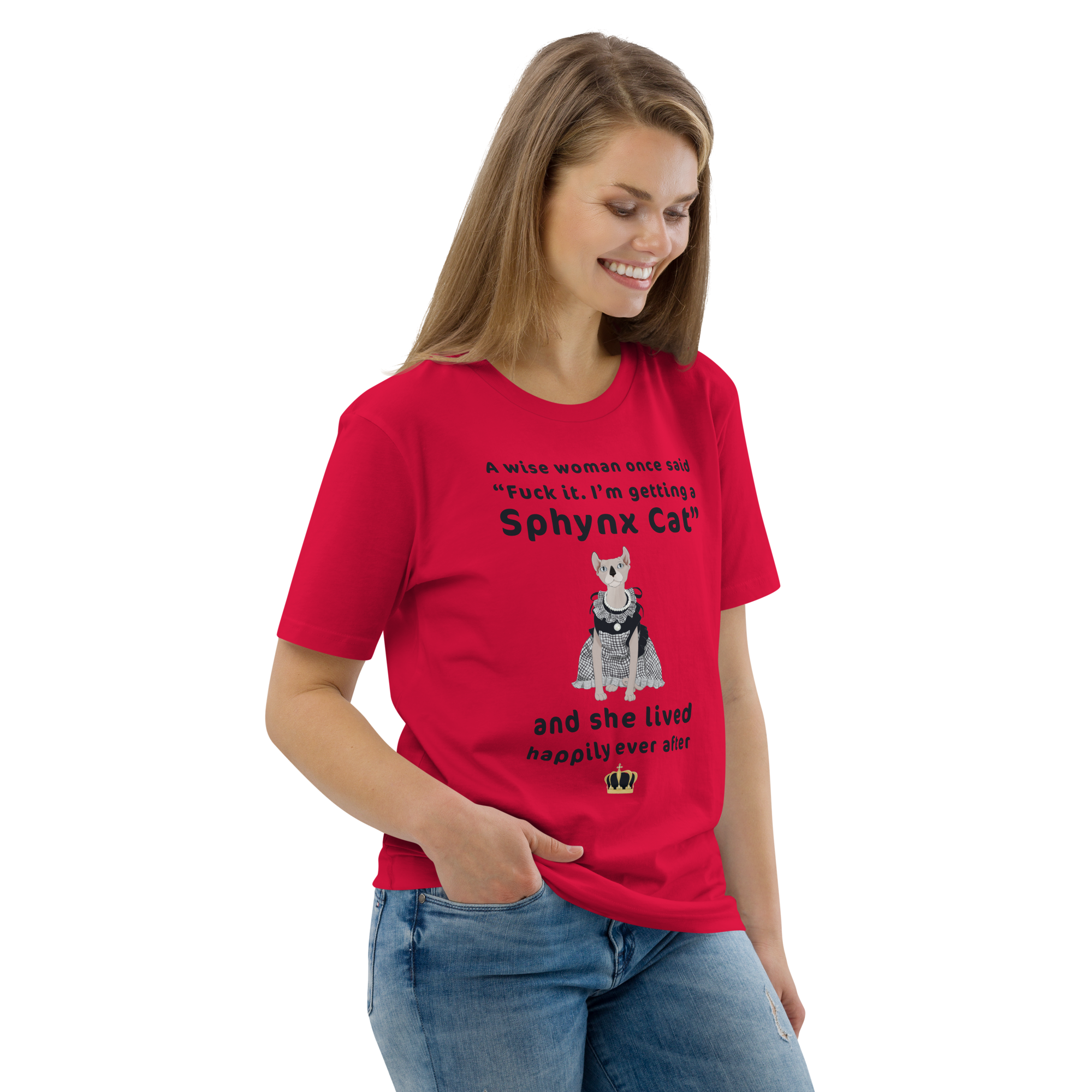 "FUCK IT - I'M GETTING A SPHYNX CAT" ECO TEE