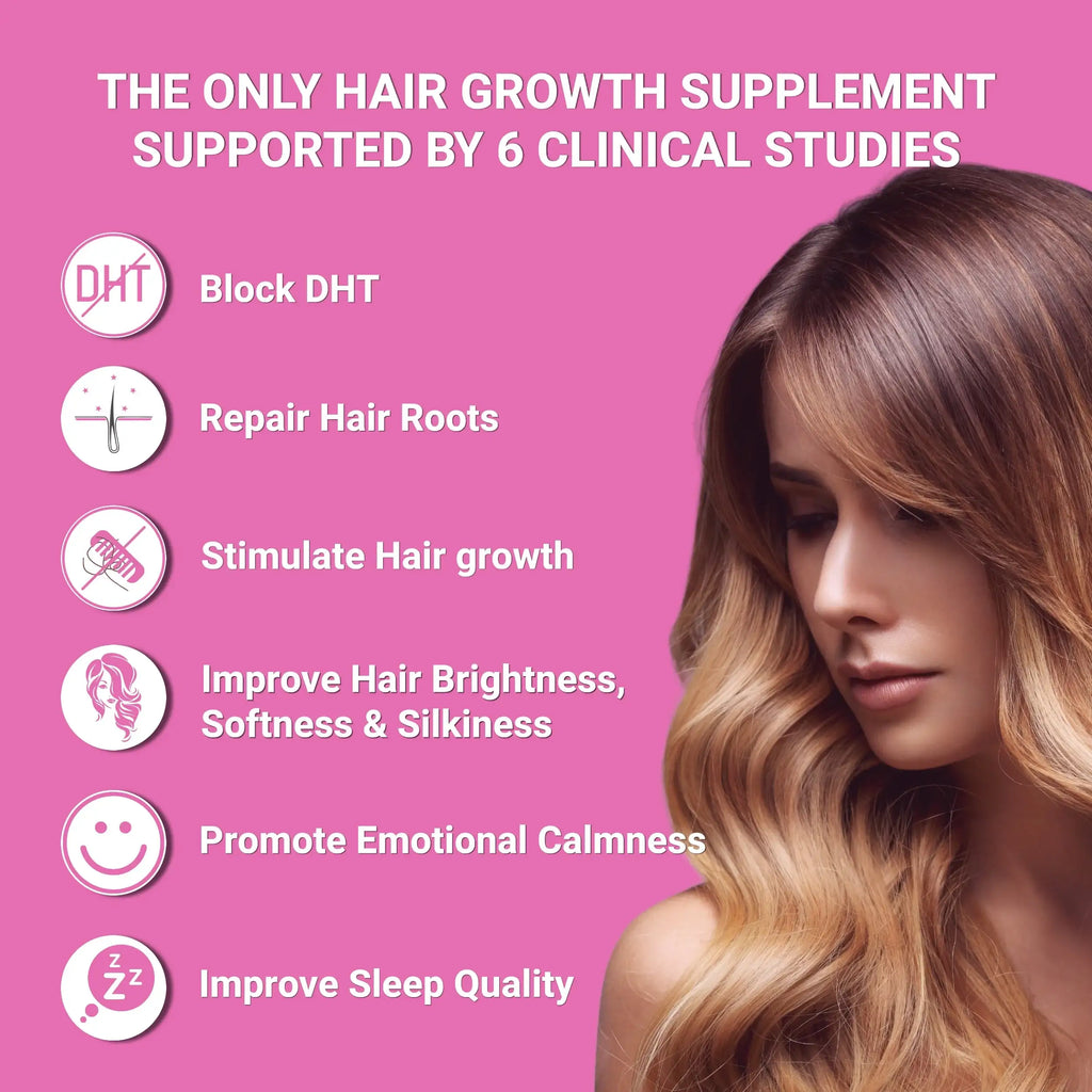 Close-up of shiny, healthy hair featuring the UpNourish Lustrous Hair product for glossy, nourished hair.