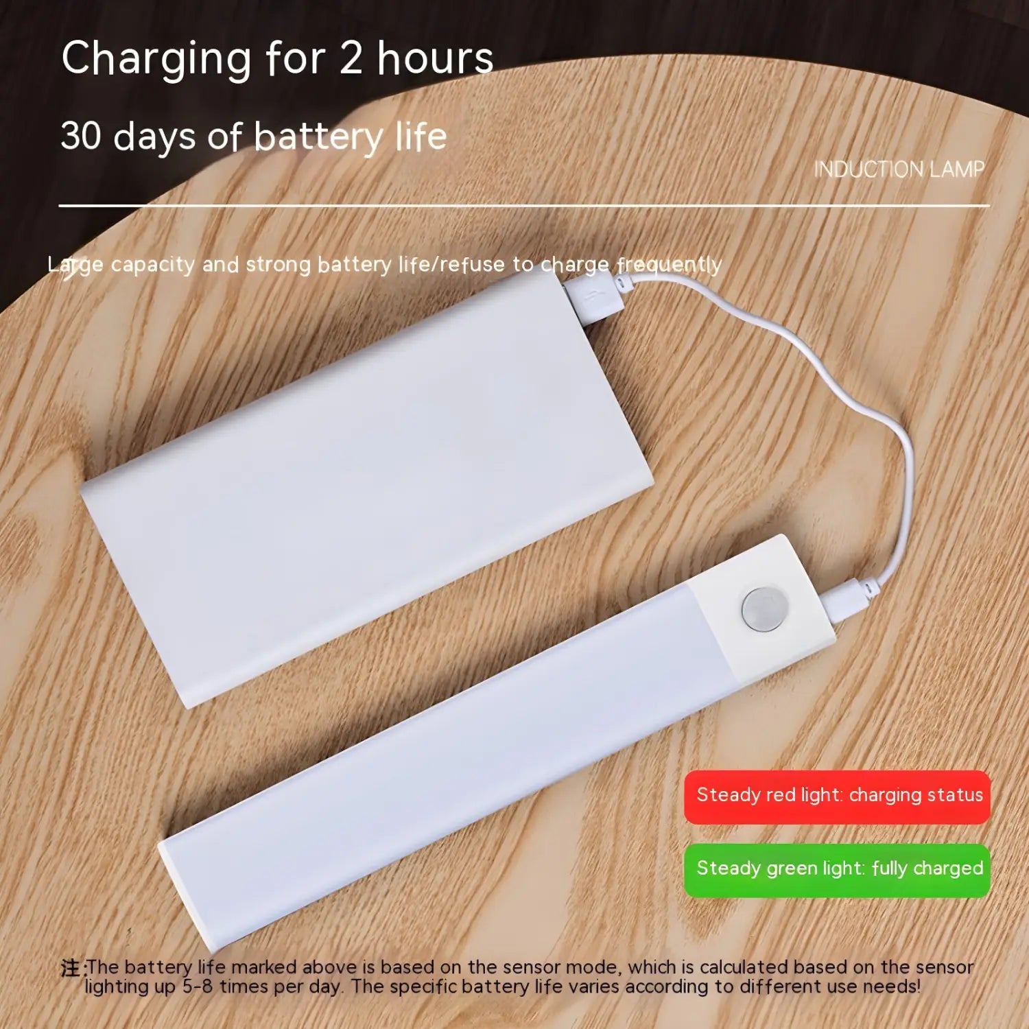 USB Rechargeable LED Night Light With Motion Sensor