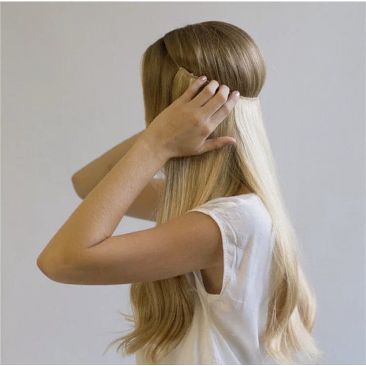 VIP BandX Halo Silky Straight 24" with Clip Hair Extension - Choose Color