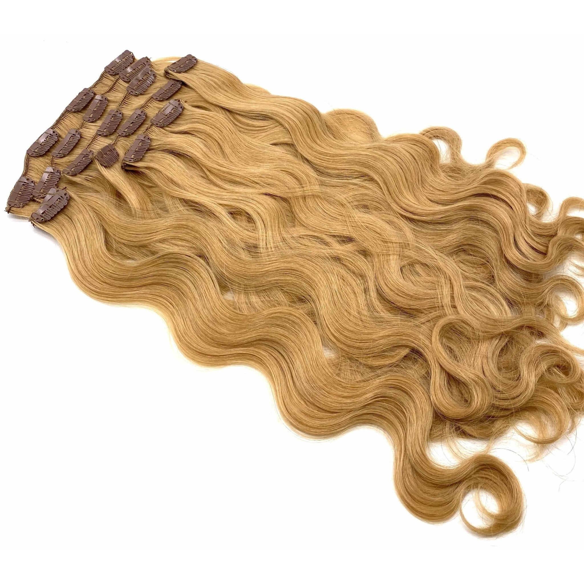 VIP Clip Hair Extensions Body Wave 18" ClipeX System - Choose Style