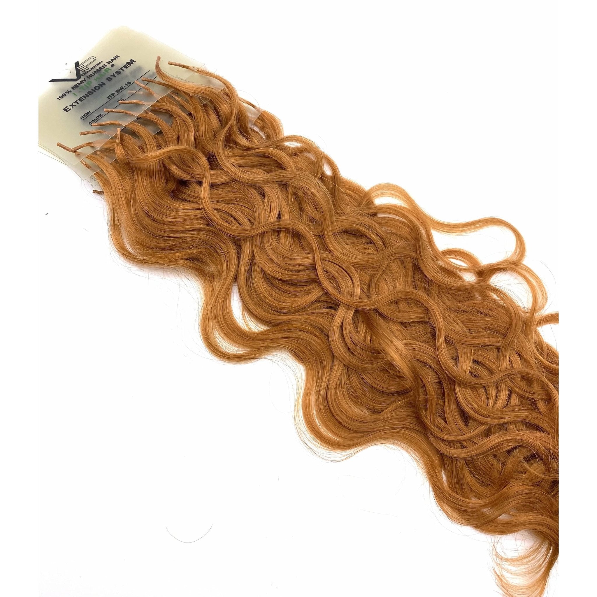 VIP I-Tip System Wavy 18" Hair Extensions - Choose Color