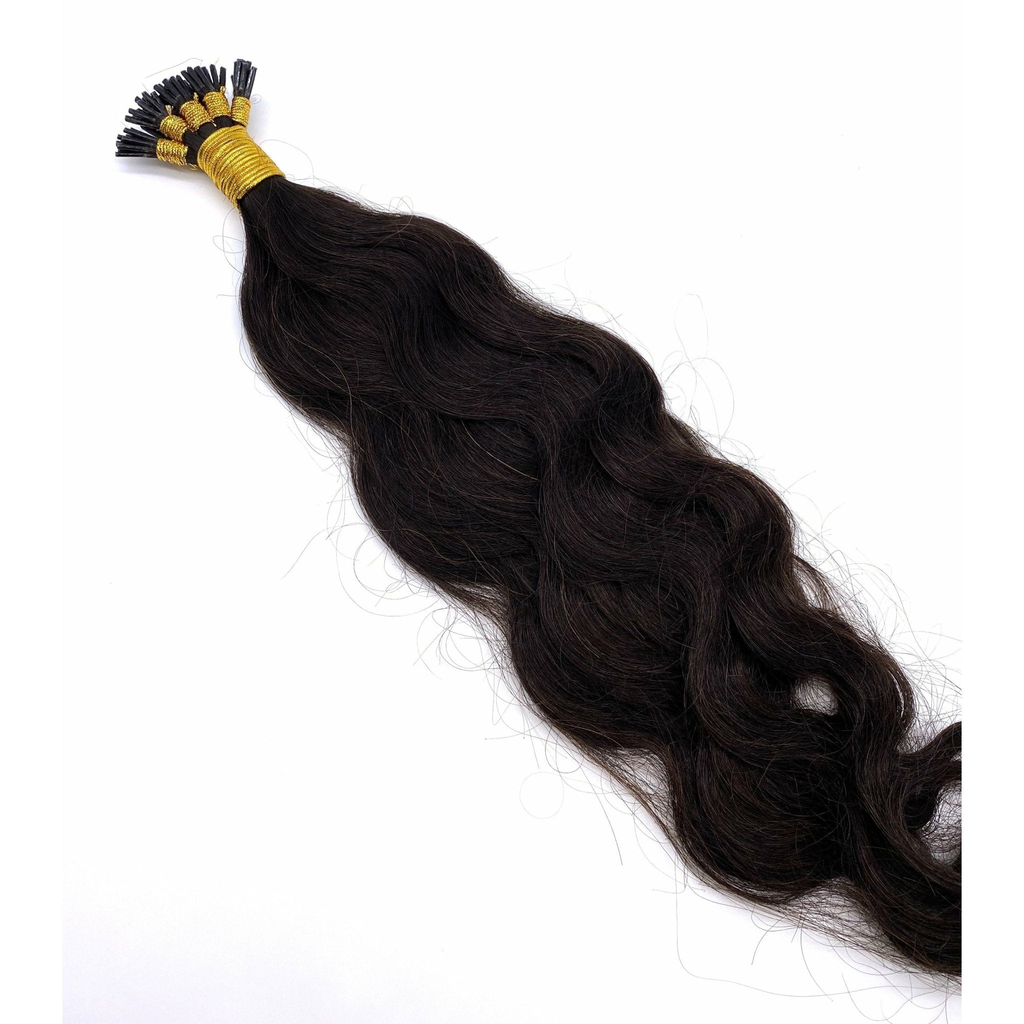 VIP I-Tip System Wavy 18" Hair Extensions - Choose Color