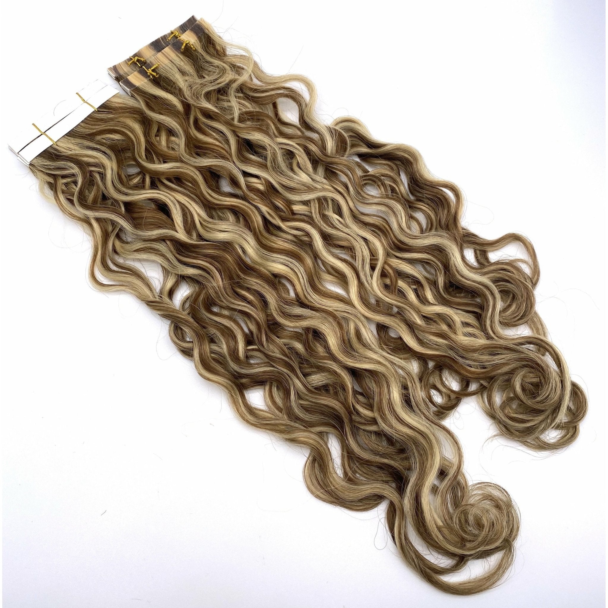 VIP TapeX System Tape In Hair Extensions French Wave 18" - Choose Color
