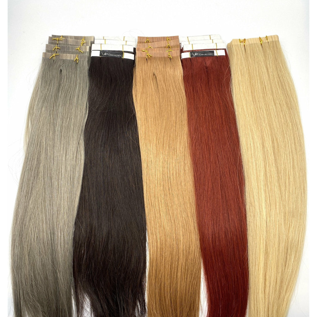 VIP TapeX System Straight 18" Hair Extensions New With Tags - Choose Color