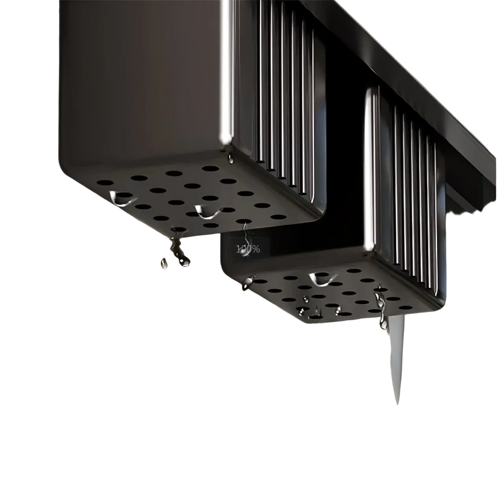 Wall Mounted Kitchen Utensil Holder and Knife Rack