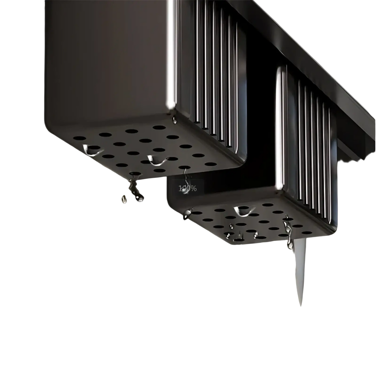 Wall Mounted Kitchen Utensil Holder and Knife Rack
