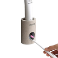 Wall Mounted Toothpaste Dispenser and Holder Set