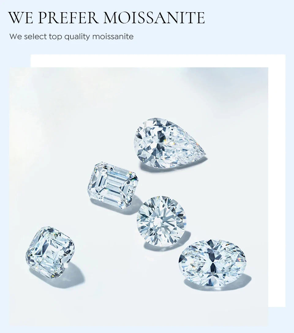 Round Moissanite Accent Leverback Earrings in Silver