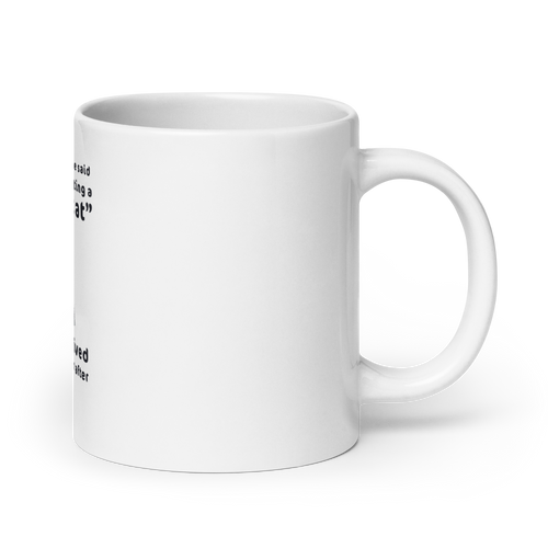 "FUCK IT - I'M GETTING A SPHYNX CAT" COFFEE MUG
