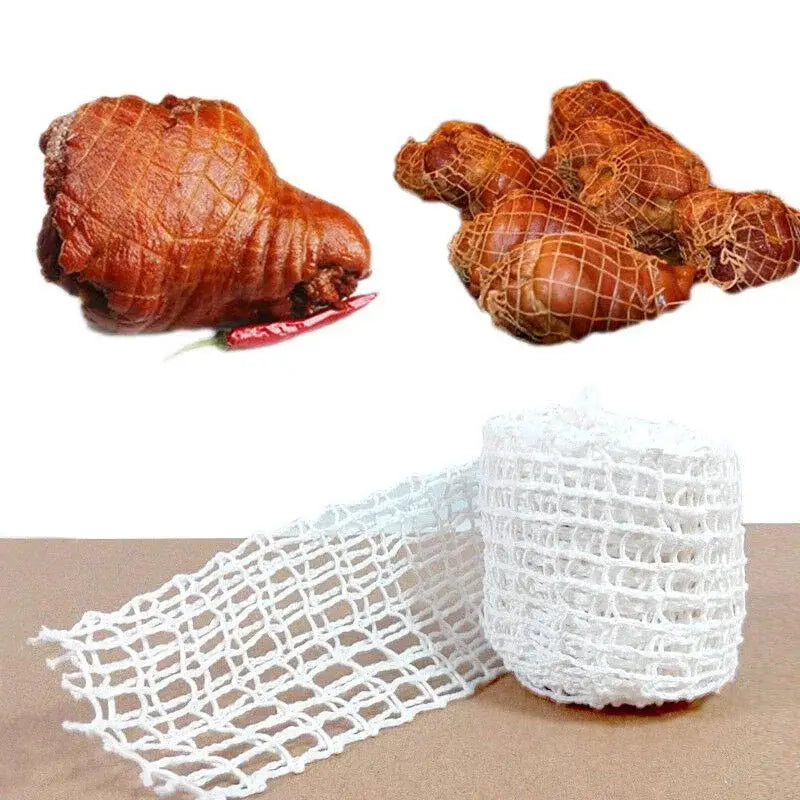 DecorBites™ BBQ Net Bundle for Kitchen, Hoof & Elbow with Rope Thread - Household Essential