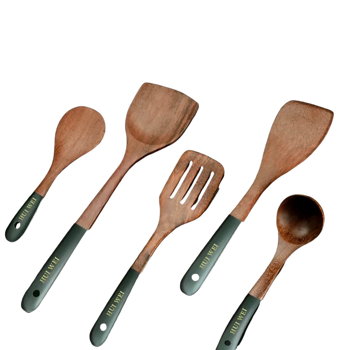 Wooden Cooking Utensil Set Nonstick Safe