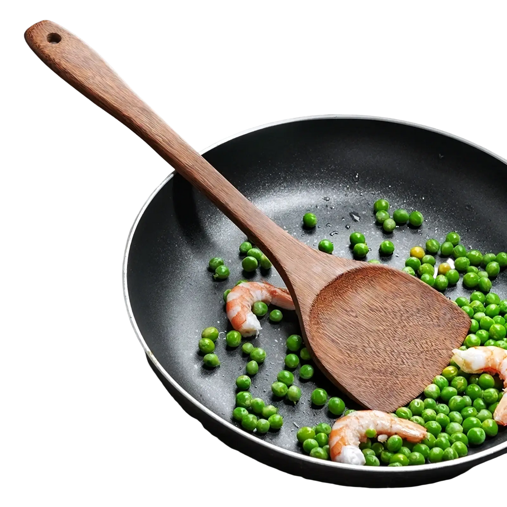 Wooden Kitchen Utensil Set Non-stick Cookware