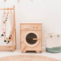 Natural Wooden Toy Washing Machine (B2B)