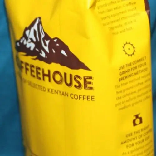 Dark roast ground coffee for coffee with milk from Dormans Coffeehouse, 500g fine grind Kenyan coffee with bold flavor, rich aroma, full body, and a smooth finish that pairs well with milk. Dormans COFFEEHOUSE - Dark Roast, Fine Grind 500g - World Safari Shops.